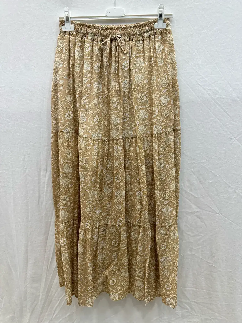 Mimi & Gogo – wholesale Kjol - Dam – Blommig kjol i bomullsvoile2