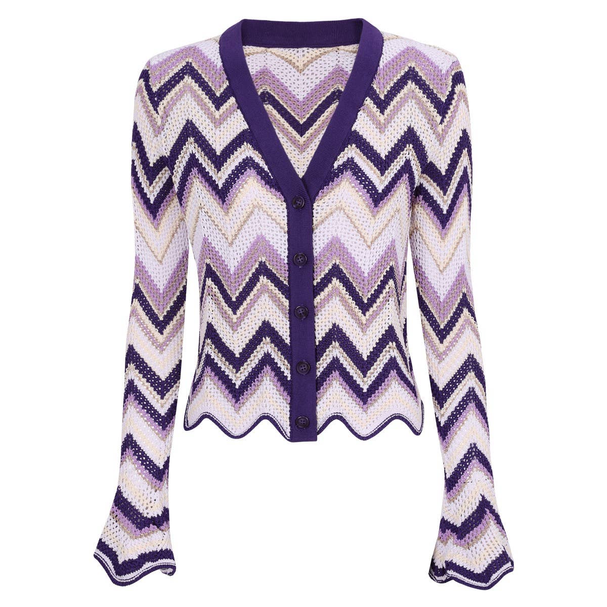 Productseeker - Venta al por mayor Conjuntos de top y pantalón (NO para estar en casa) - Mujer - Conjunto de Chaleco Sin Mangas y Pantalones de Punto Ondulado en Contraste SET627