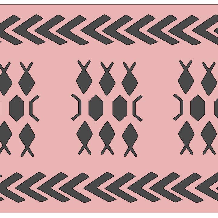 Pochoir Samoan Malu pour la vente par Belle Stencils