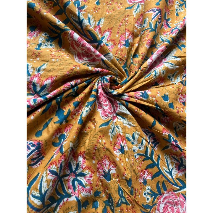 Bhawana Handicrafts - Venta al por mayor Pinturas para tela - Tela de algodón india estampada a mano, algodón tradicional