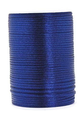 Mandala Crafts - Wholesale Craft Supplies - Mandala Crafts Satin Rattail Cord String from Nylon for Chinese Knot, Macramé, Trim, Jewelry Making28
