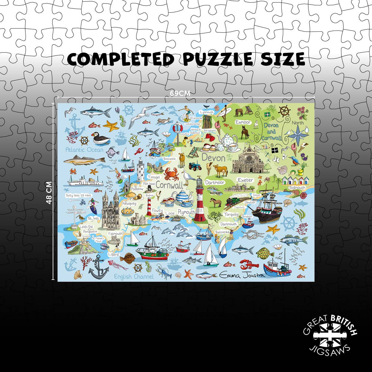 Great British Jigsaws - Wholesale Puzzle - Adult - DOGS A-Z - Emma Joustra Jigsaw Puzzle3