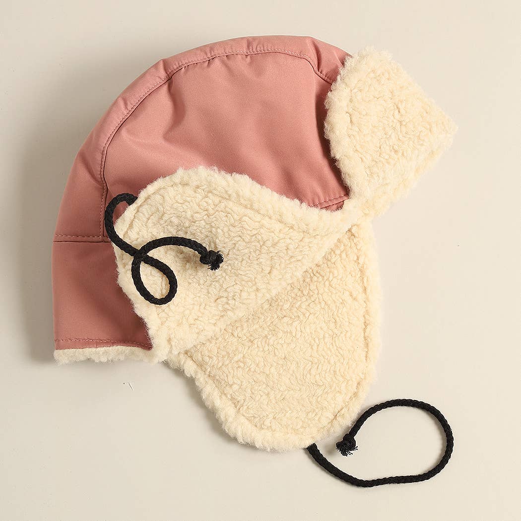 Fashion City - Wholesale Trapper/Bomber Hat - Women's - Warm Sherpa Winter Trapper Hat with Ear Flaps7