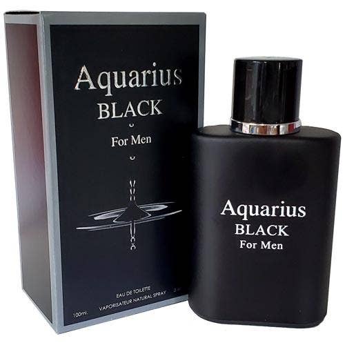 Aquarius Black 3.4 oz EDT for Men – Fresh Aquatic Incense for wholesale by Daspar