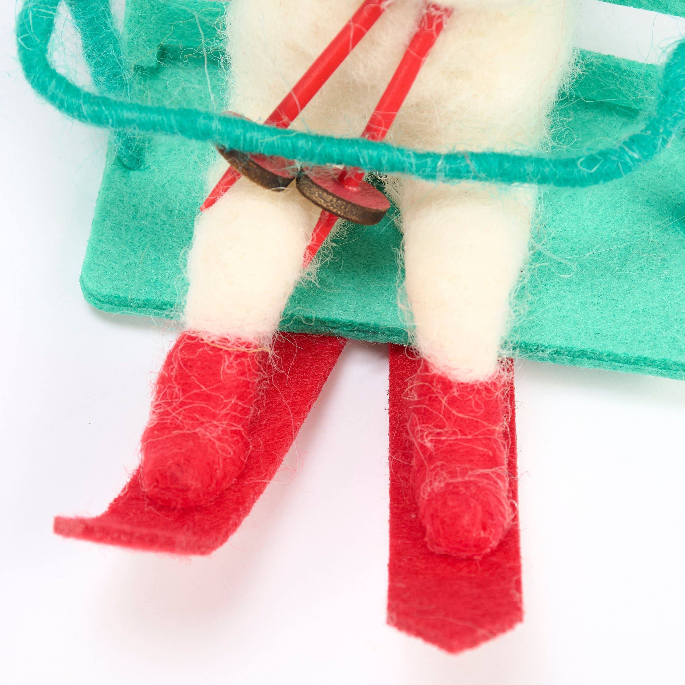 Primitives by Kathy - Wholesale Decorative Figurine - Ski Lift Bear Critter2