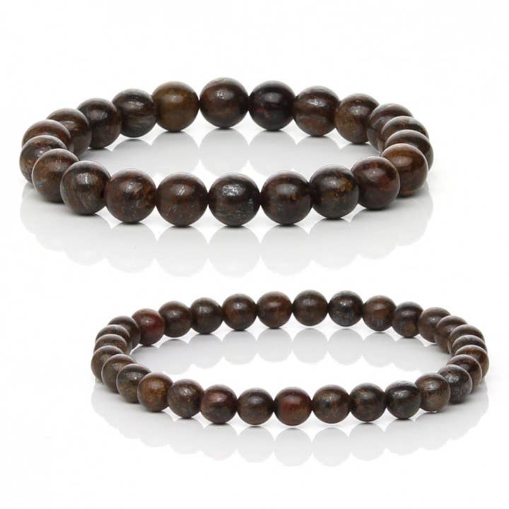 Natural bronzite bracelet for wholesale by UniArt