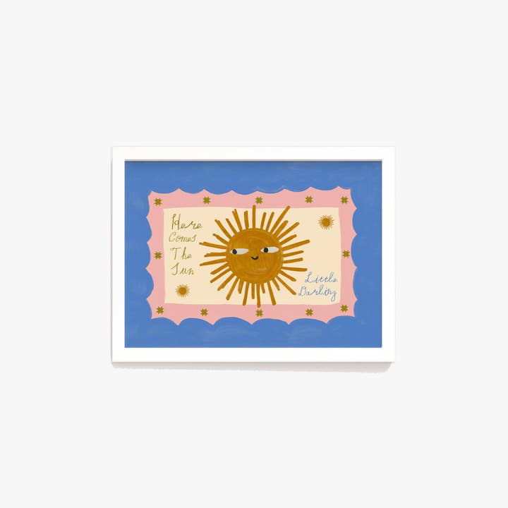 Lune Club - Wholesale Art print - Here Comes The Sun Little Darling Poster11