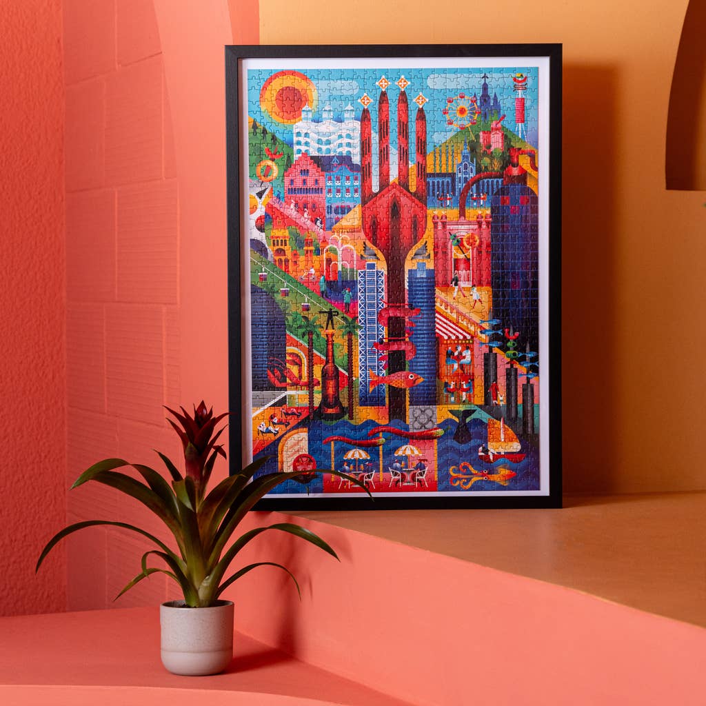 Balvi - Wholesale Puzzle - Adult - Barcelona Puzzle, 1000 pcs, cardboard4