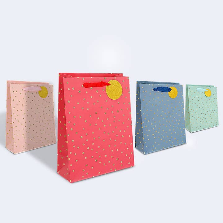 Mis Globos - Wholesale Gift Bag Set/Pack - Pack of 12 Gift Bags Points