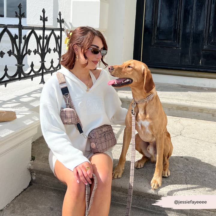 Cocopup London - Wholesale Pet Treat Bag - Dog - Treat Pouch - Pup Plaid3