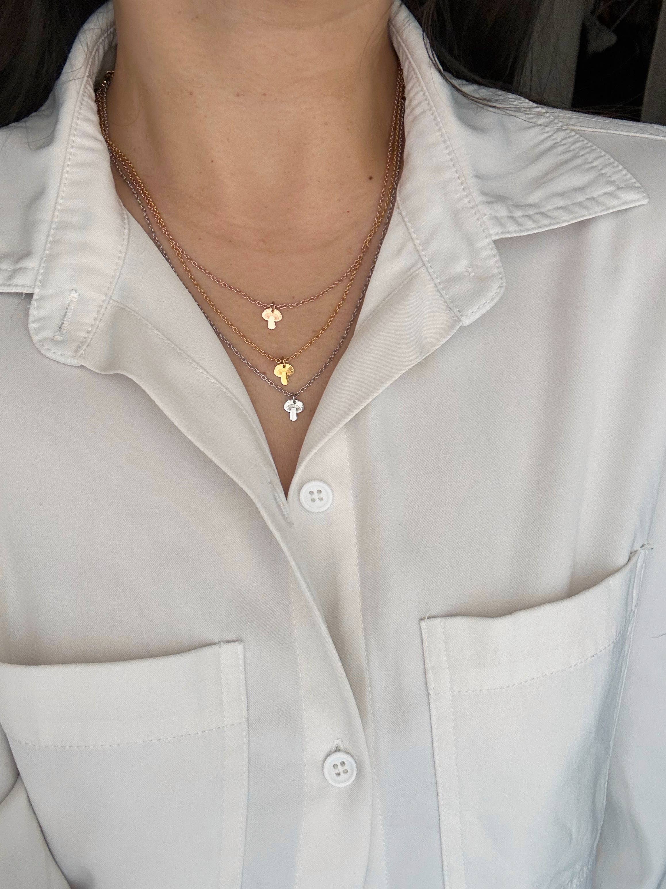 Dainty Little Tiny Things - Wholesale Pendant/Charm Necklace - Tiny Plant Charm Jewelry3