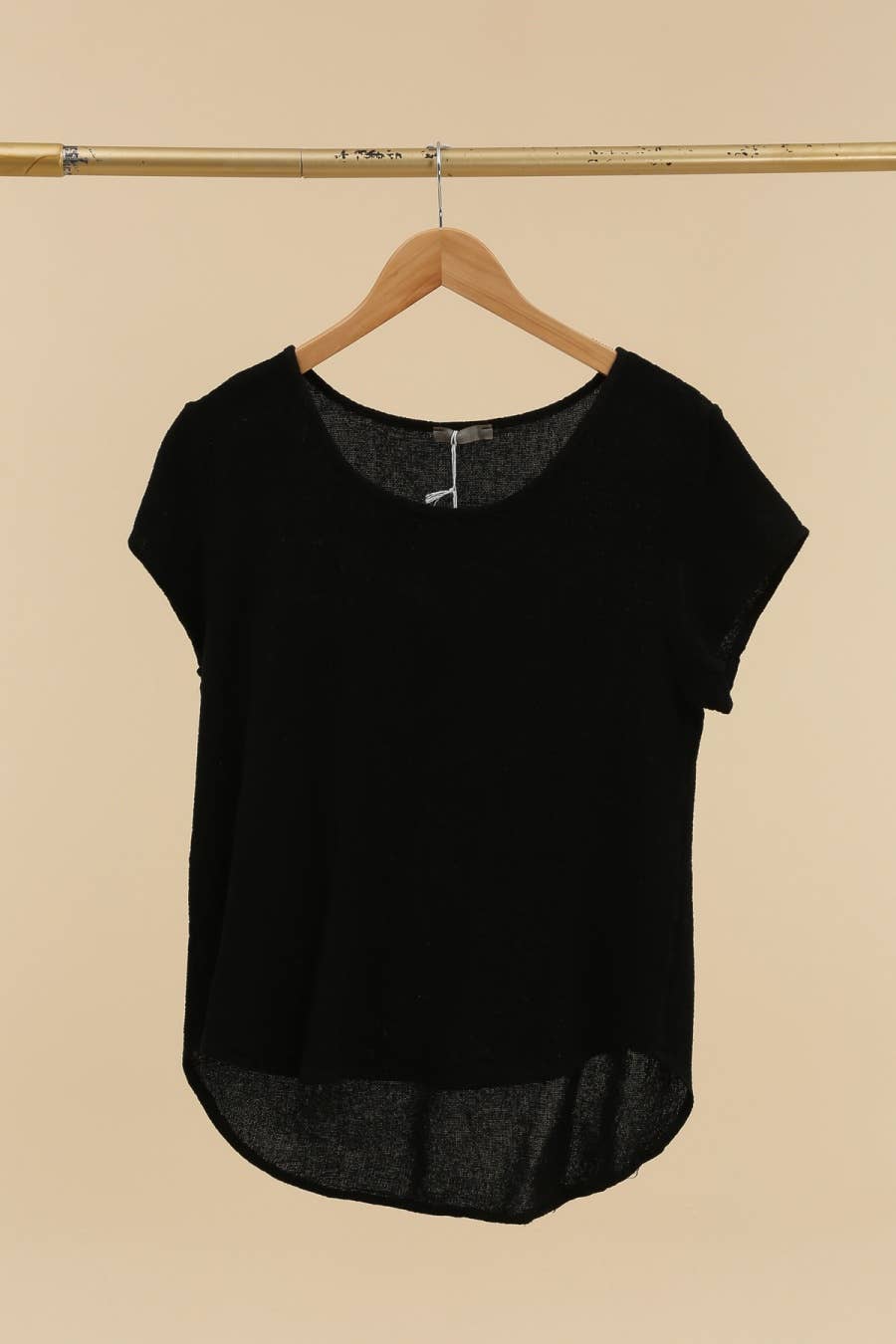 la maison des fibres naturelles – wholesale T-shirt – women's – cotton-linen blend t-shirt, round neck 3389 10% linen 90% cotton5