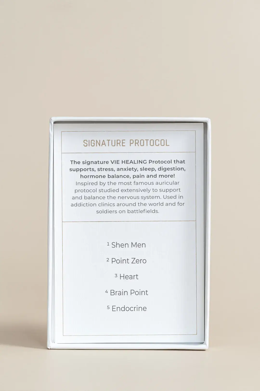 VIE HEALING – Material de acupuntura por atacado – Kit de Fundações (Sementes Orelhas de Ouro 24k)4