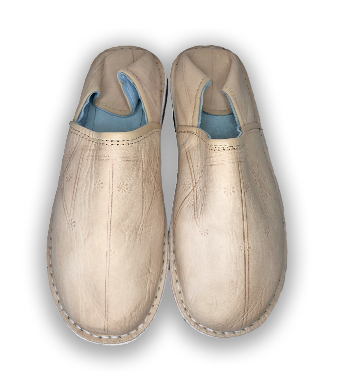 Marrakech Bazaar – Chinelos - Homem por atacado – Chinelos masculinos artesanais de couro marroquino3