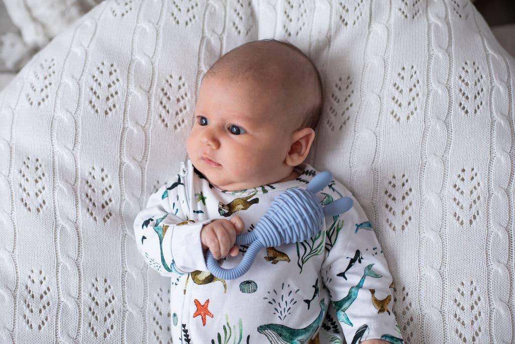 Emotion & Kids - Vendita all'ingrosso Massaggiagengive (senza clip) - Neonati - Dentiere e sonaglio in silicone a forma di coniglietto2