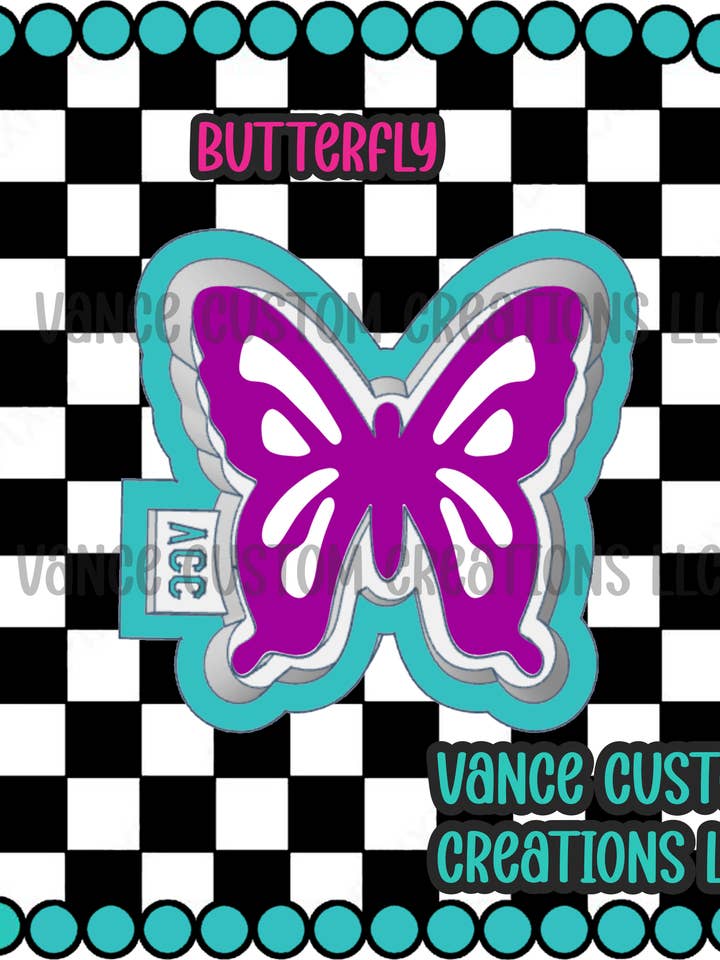 Butterfly Freshie Mold för wholesale av Vance Custom Creations