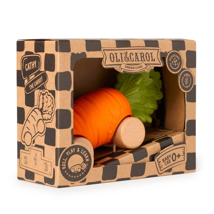 Oli & Carol - Vente Voiture/camion miniature – enfant - La voiture Cathy la carotte4