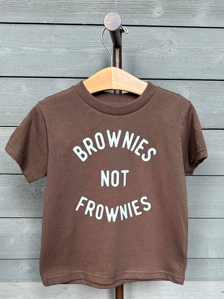 The Wishing Elephant - Wholesale Screen Printed T-Shirt - Kids - Brownie Love Tee Shirt For Kids, Bakery Cute Funny Kids shir