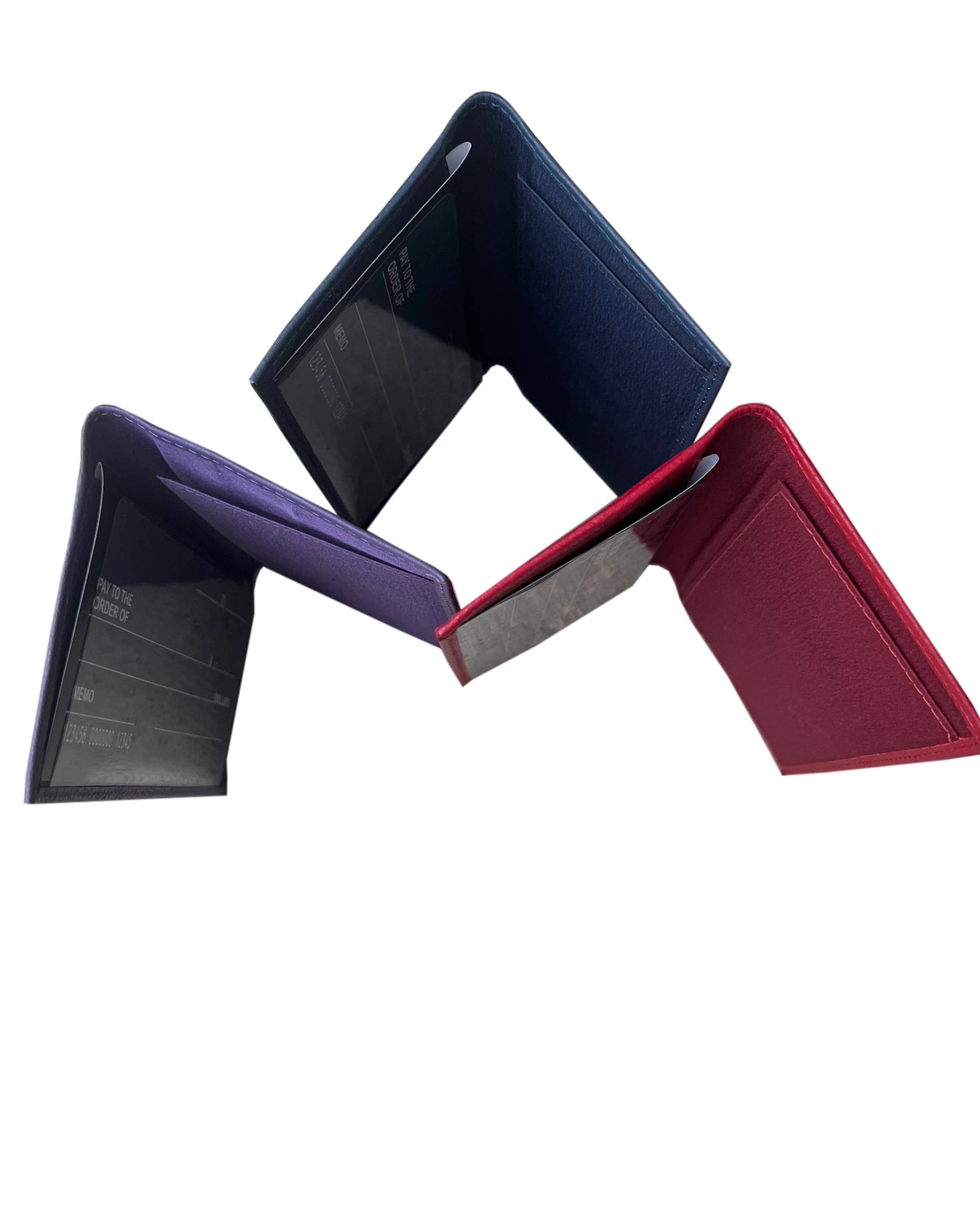 Roma Leathers, Inc. - Wholesale Wallet - Unisex - 3218 Cowhide leather checkbook cover1