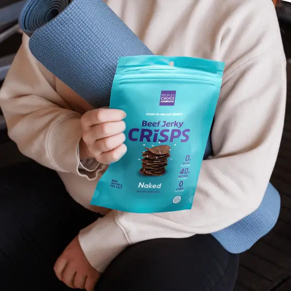 People's Choice Beef Jerky - Wholesale Jerky - Jerky Crisps - Naked 1.8oz2