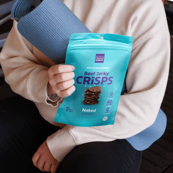 People's Choice Beef Jerky - Wholesale Jerky - Jerky Crisps - Naked 1.8oz2