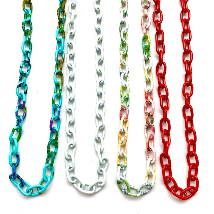 Karli Buxton - Wholesale Link & Chain Necklace - Acrylic Chain2