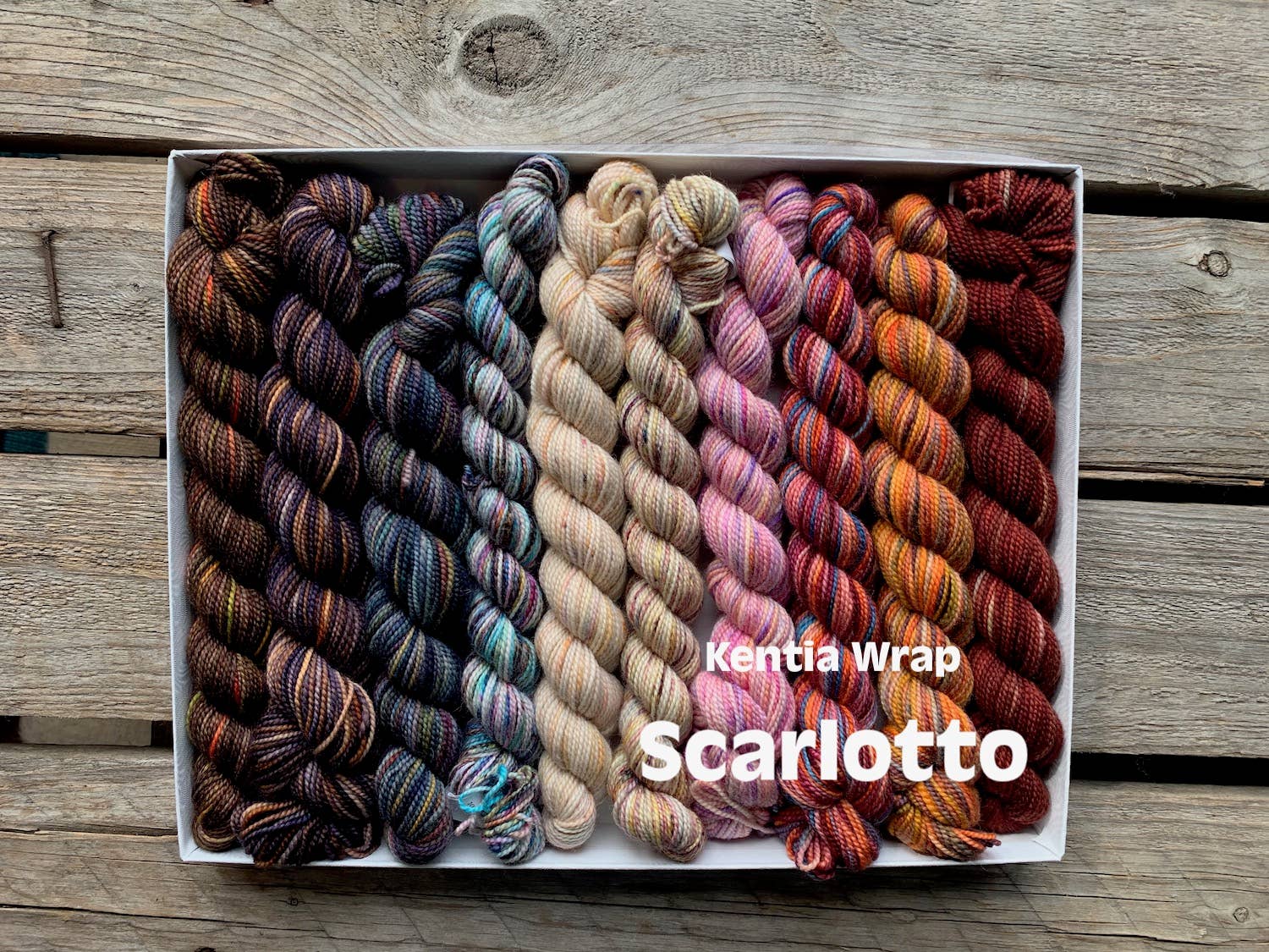 Koigu Wool Designs - Vente Fils à tricoter - Coffret de laine Koigu Pencil Box groupe 115