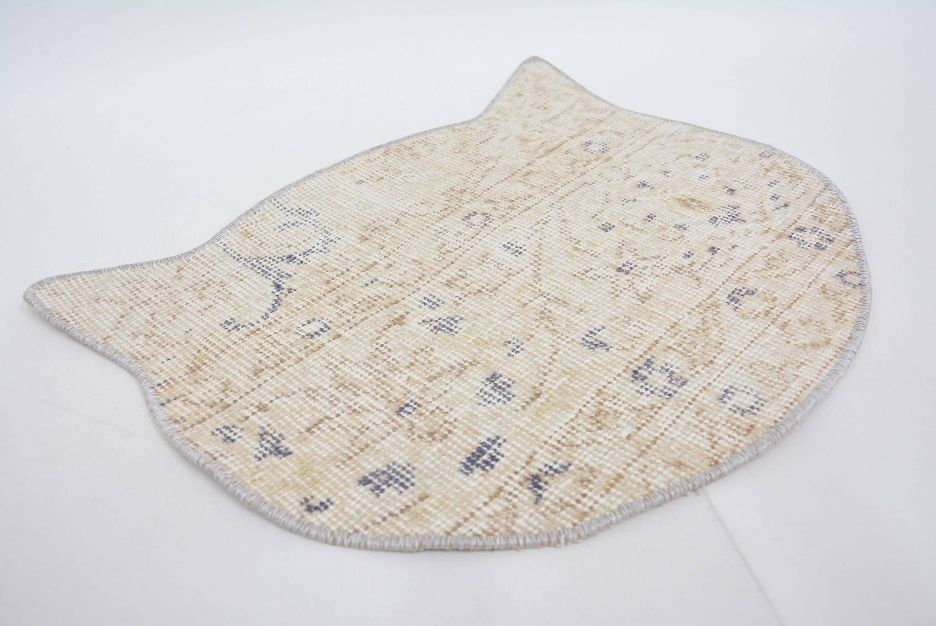 Kilim Pillow Decors - Vente Tapis de gamelle – chien - Tapis pour chat en kilim tissé fournitures pour animaux de compagnie coussin naturel et élégant1
