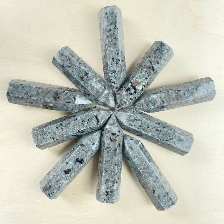 Ewelina Pas Jewelry - Wholesale Spiritual stone/crystal - 2.5-3inch Yooperlite Jade Point8