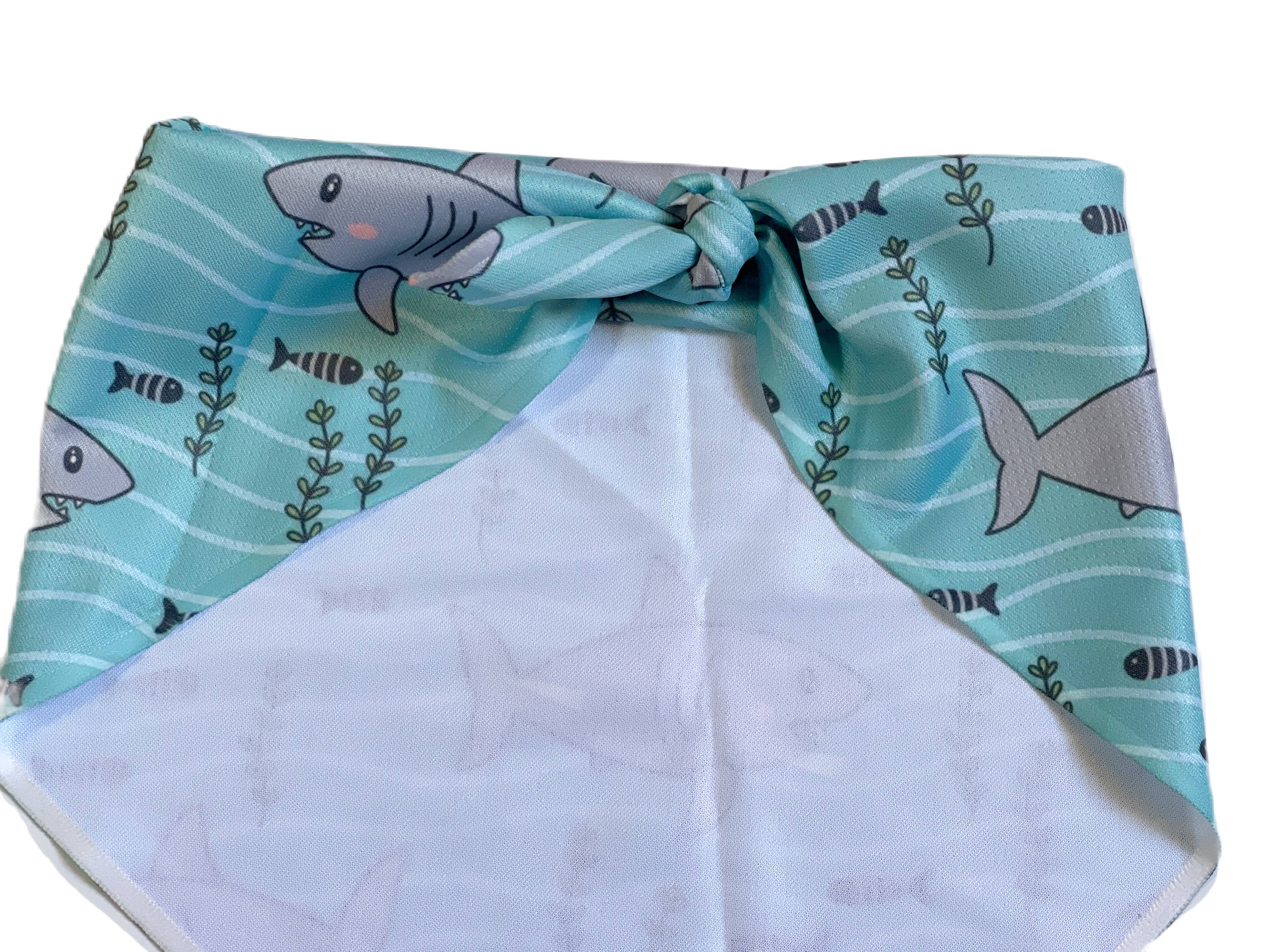 Very Vintage Designs - Wholesale Pet Bandana - Dog - Shark Attack - Summer  Nautical Mesh Cooling Dog Bandana3