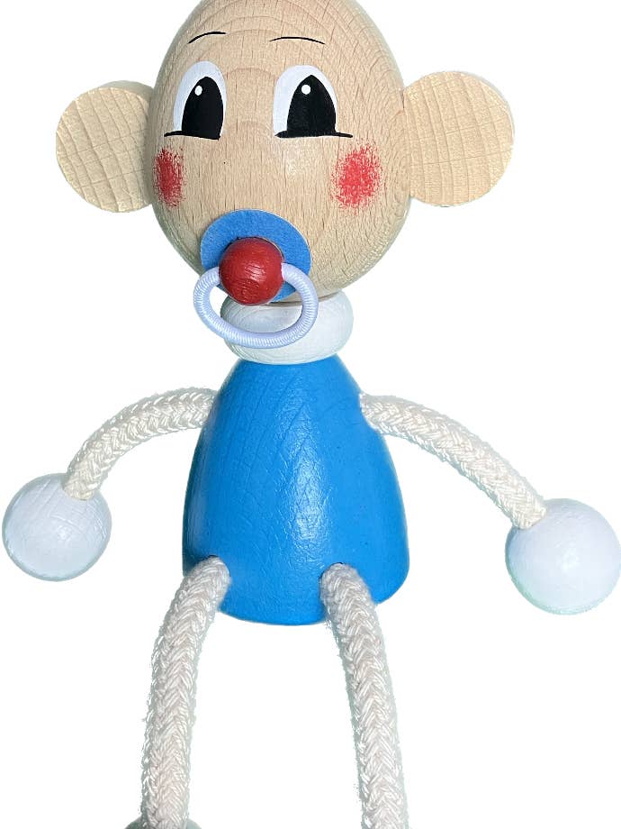 Wooden Magnet - Baby boy - Handcrafted for wholesale by Toywood