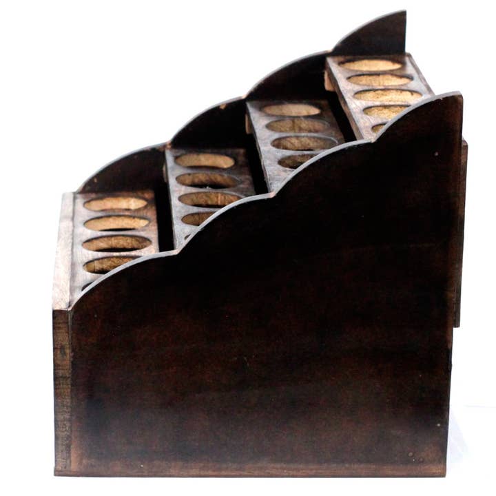 Ancient Wisdom - Wholesale Retailer Display Stand/Case - P&M Incense Mango Wood Display Stand2