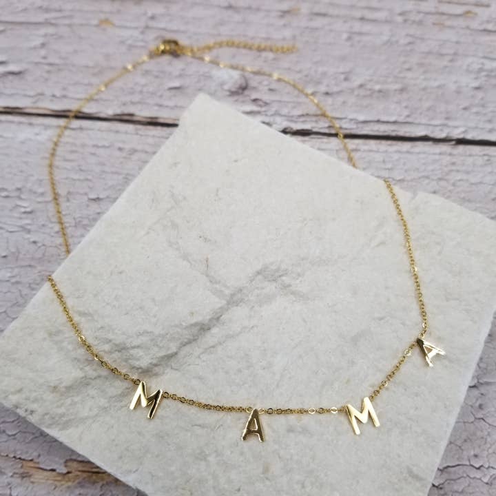Treasure Wholesale - Wholesale Pendant/Charm Necklace - MAMA Necklace