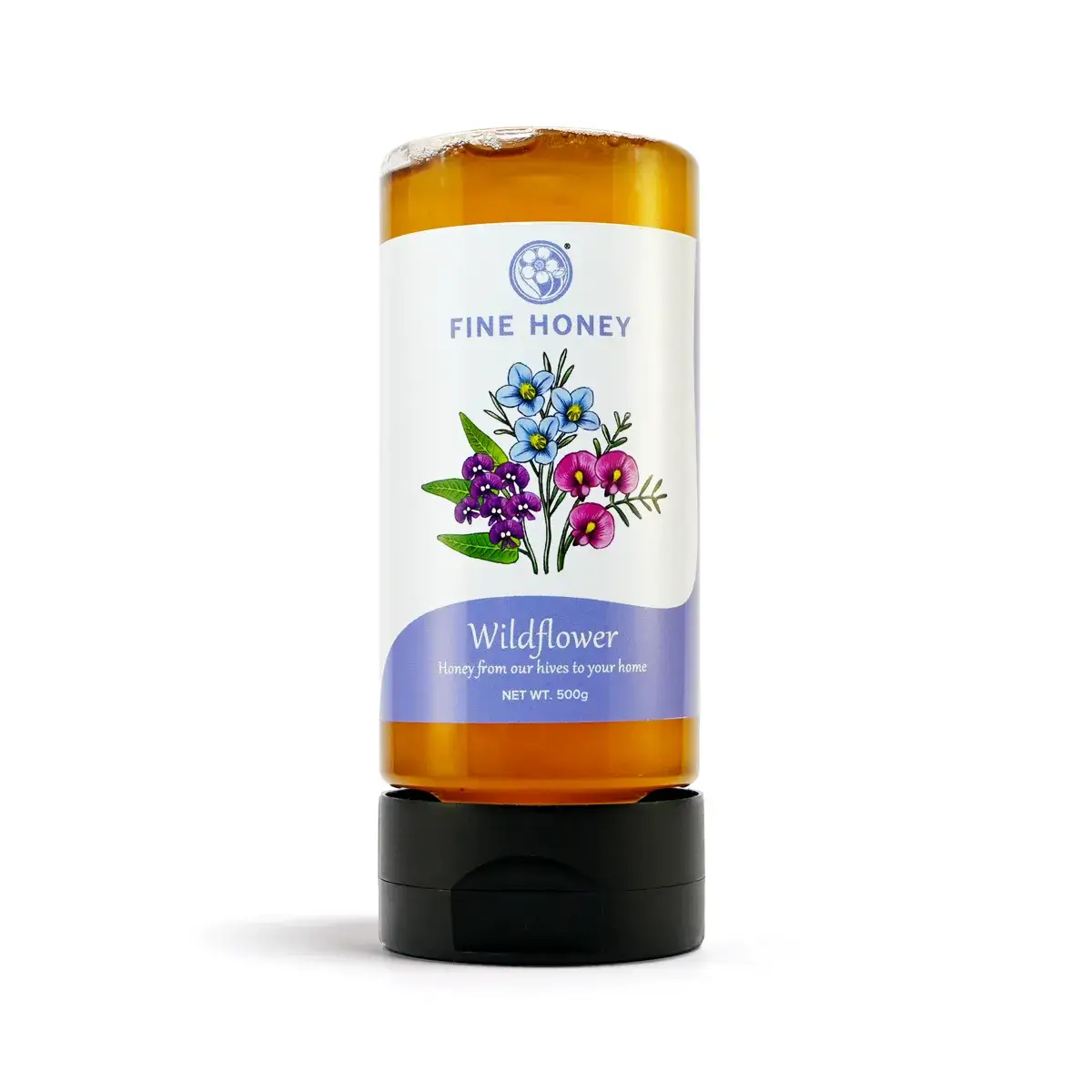 Australia's Manuka – wholesale Honey – Fine Honey Wildflower 340g & 500g Squeeze Bottles1