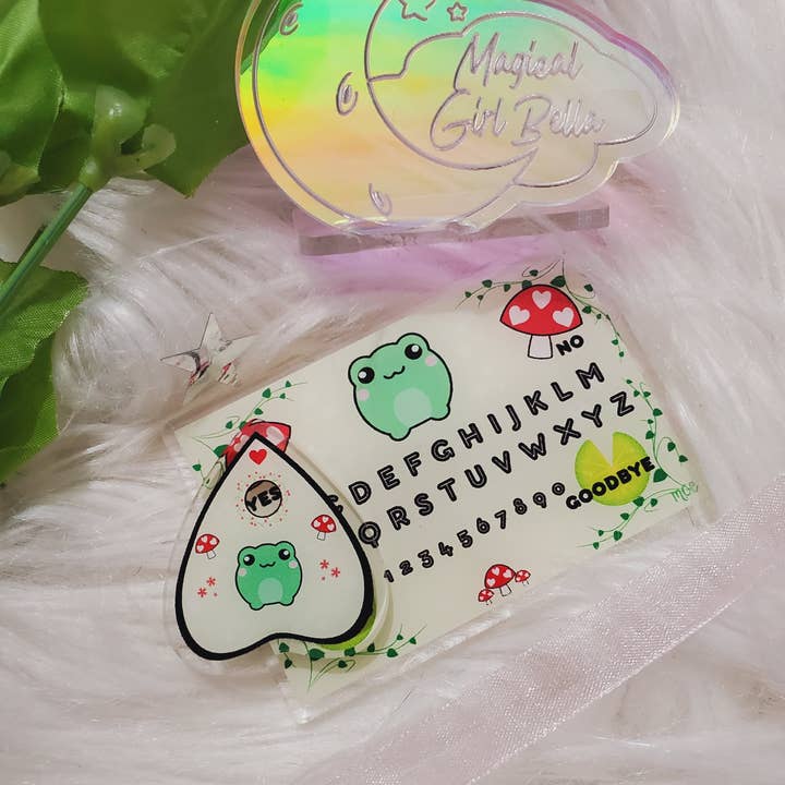 Froggy Mini Ouija Board for wholesale by Magical Girl Bella