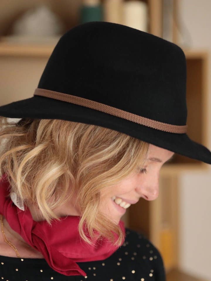 De hoed van Edouard - zwart voor wholesale door Quintessence