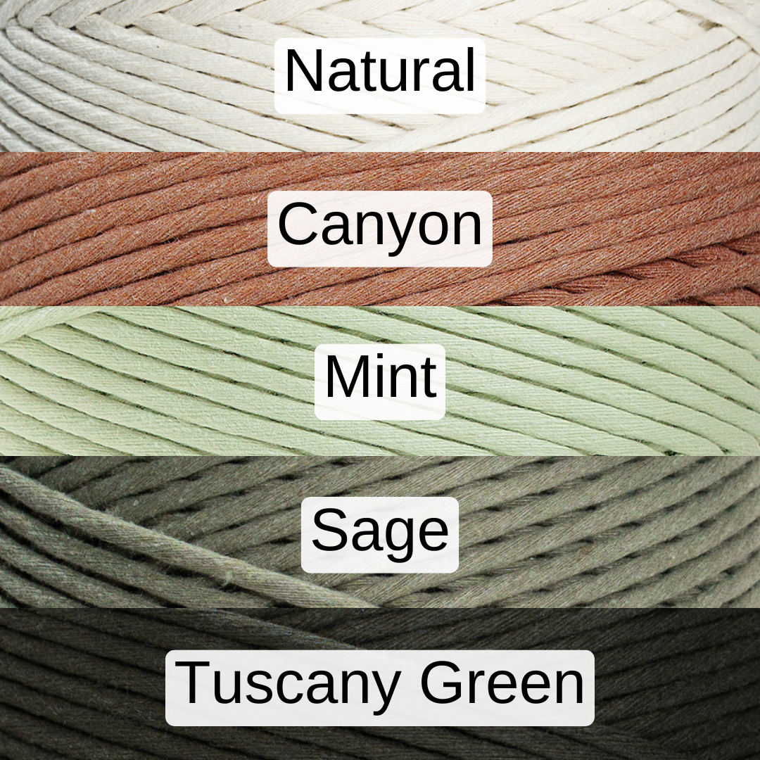 Macramé Mouse - Wholesale Hangende plantenbak - De Twist Plantenhanger (Twee Kleuren) - Middenhangende Plantenhanger4