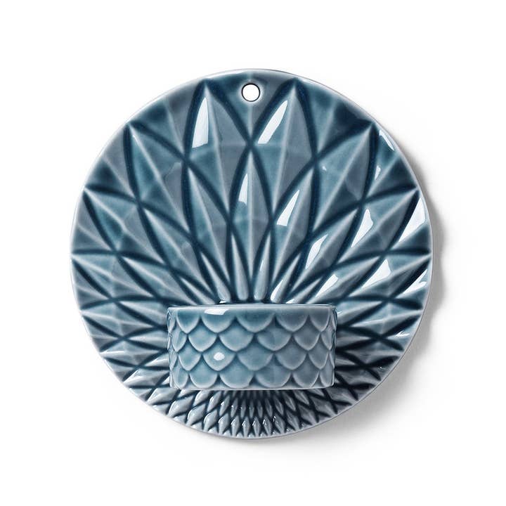 Dottir Nordic Design - Wholesale Candle Holder - Pipanella Wall Votive Scales Midnight