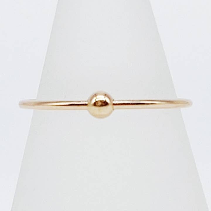 Anneau d'anxiété n° 3 | Bague Fidget remplie d'or 14 carats pour la vente par From Brooklyn With Love