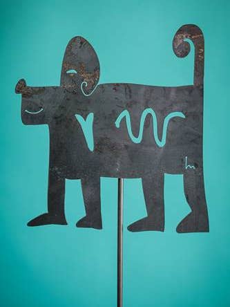 Pooch Pole for wholesale by Garden Deva Sculpture Co.