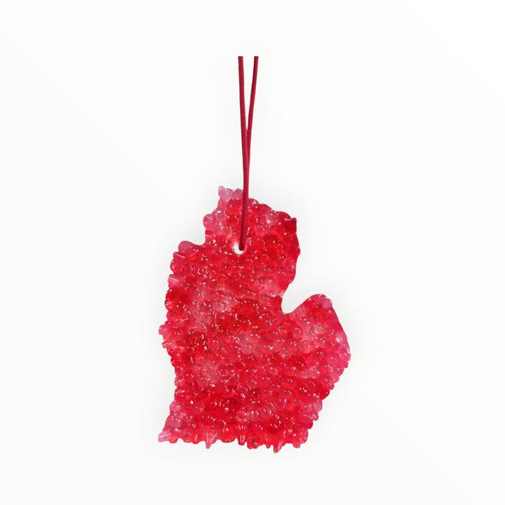 Pic's & Wic's LLC - Wholesale Car Freshener - Unisex - Strawberry Shortcake - Michigan Mitten Air Freshener