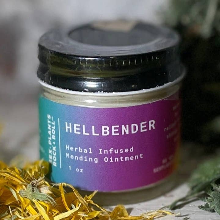 Hellbender - Herbal First Aid Ointment for wholesale by Sex Plants Rock and Roll