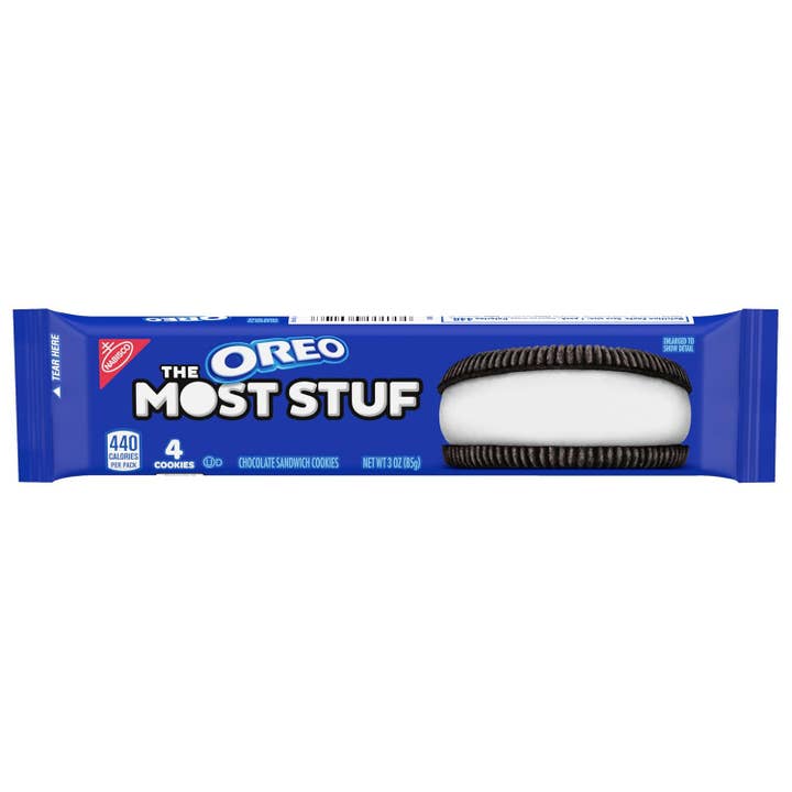 Snacky Candy - Wholesale Biscuit - Oreo Cookies Most Stuff 3 oz 12 count4