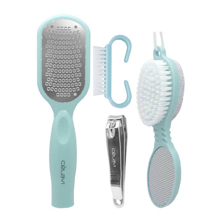 PINEAPPLE Beauty - Wholesale Nailcare Set - Celavi 45029 At Home Pedicure Kit - 12