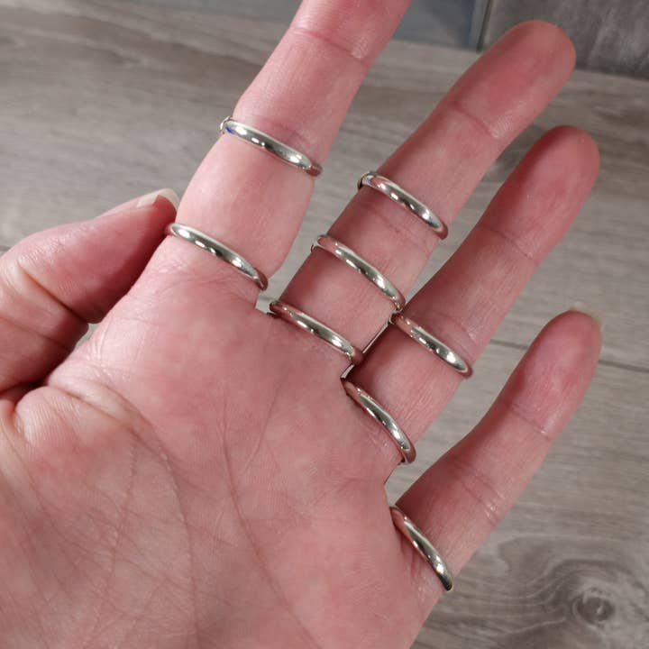 Keystone Crystals - Wholesale Cocktail/statement ring - Gemstone Sterling Silver Ring Old School Boho Style9