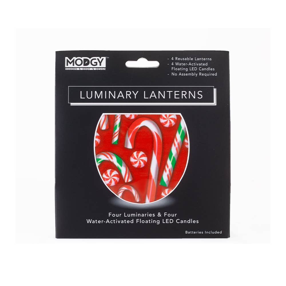 Modgy - Wholesale Christmas Decoration - Luminary - Gibby - Christmas Candy Canes3