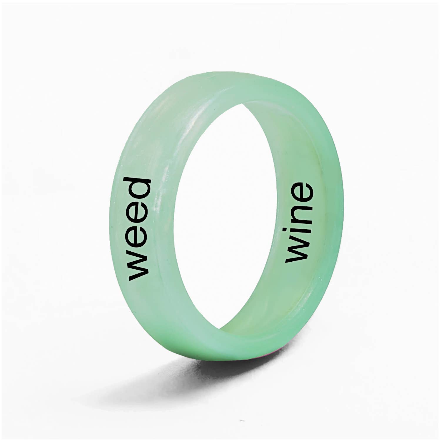 Flip Rings - Wholesale Band/Stacked Ring - Flip Reversible weed and wine