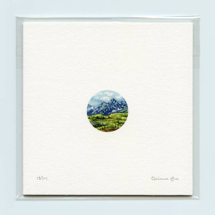 Mont. Sneffles pour la vente par Paintings For Hummingbirds