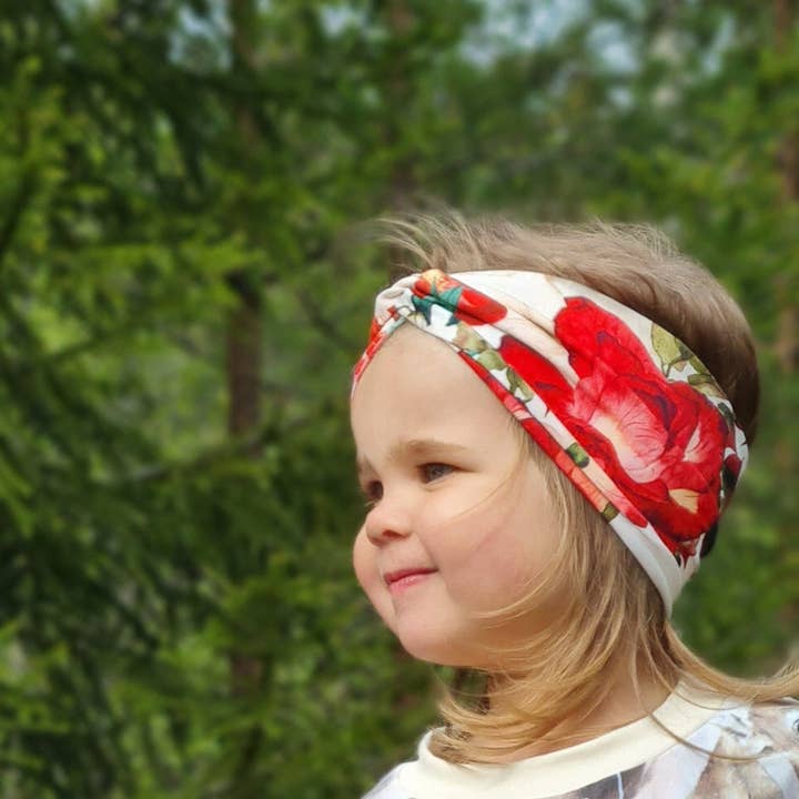 Knot headband, roses for wholesale by OmpelimoMirage