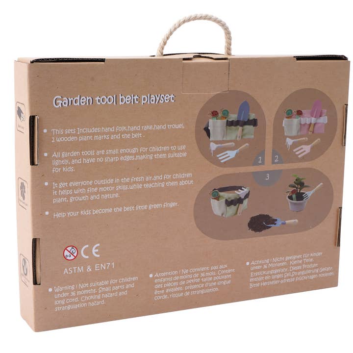 CGB Giftware - Wholesale Toy Set - Kids - Little Tribe Pink Garden Tool Set